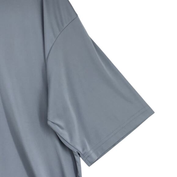 Collars & Co Mens Size 2X Polo Shirt Dress Collar Short Sleeve Polyester Grey - Picture 12 of 16